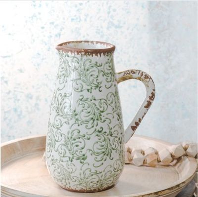 Green Heirloom Pitcher