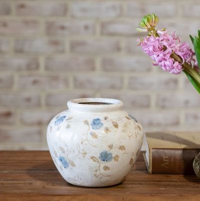 Blue Flower Bouquet Vase
