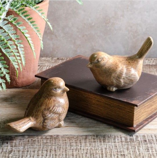 Rustic Ceramic Bird