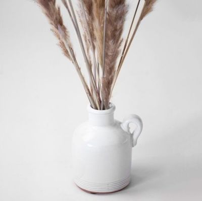 5&quot; White Jug Vase