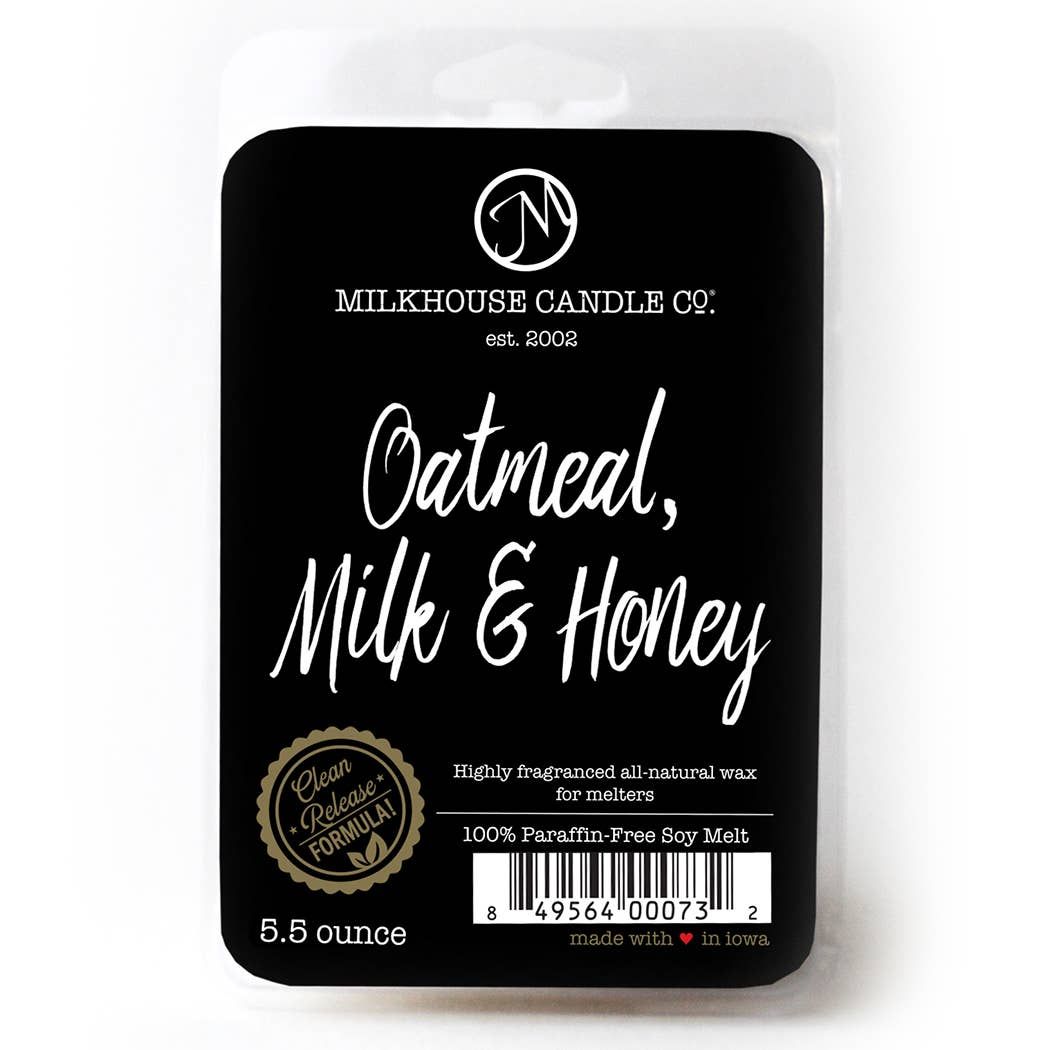 5.5oz Wax Melts Oatmeal, Milk &amp; Honey