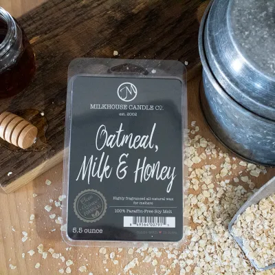 5.5oz Wax Melts Oatmeal, Milk &amp; Honey