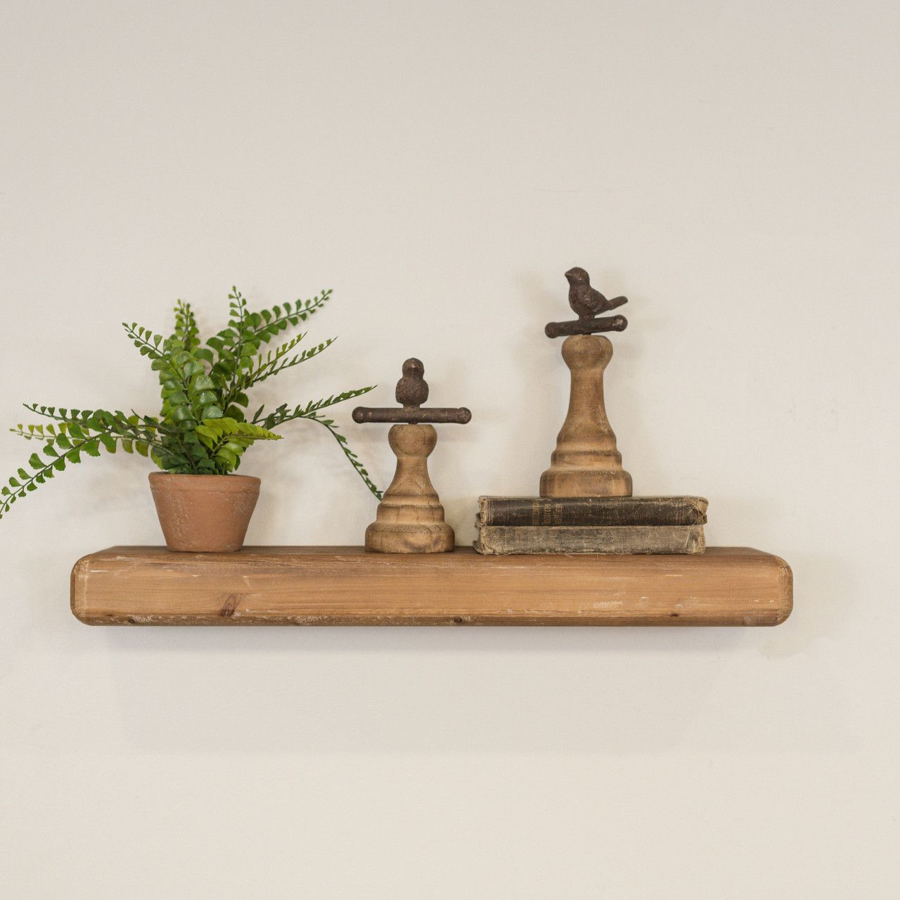 Wood Plank Shelf