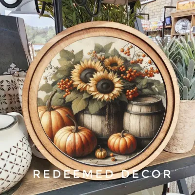 Sunflower Barrel Round