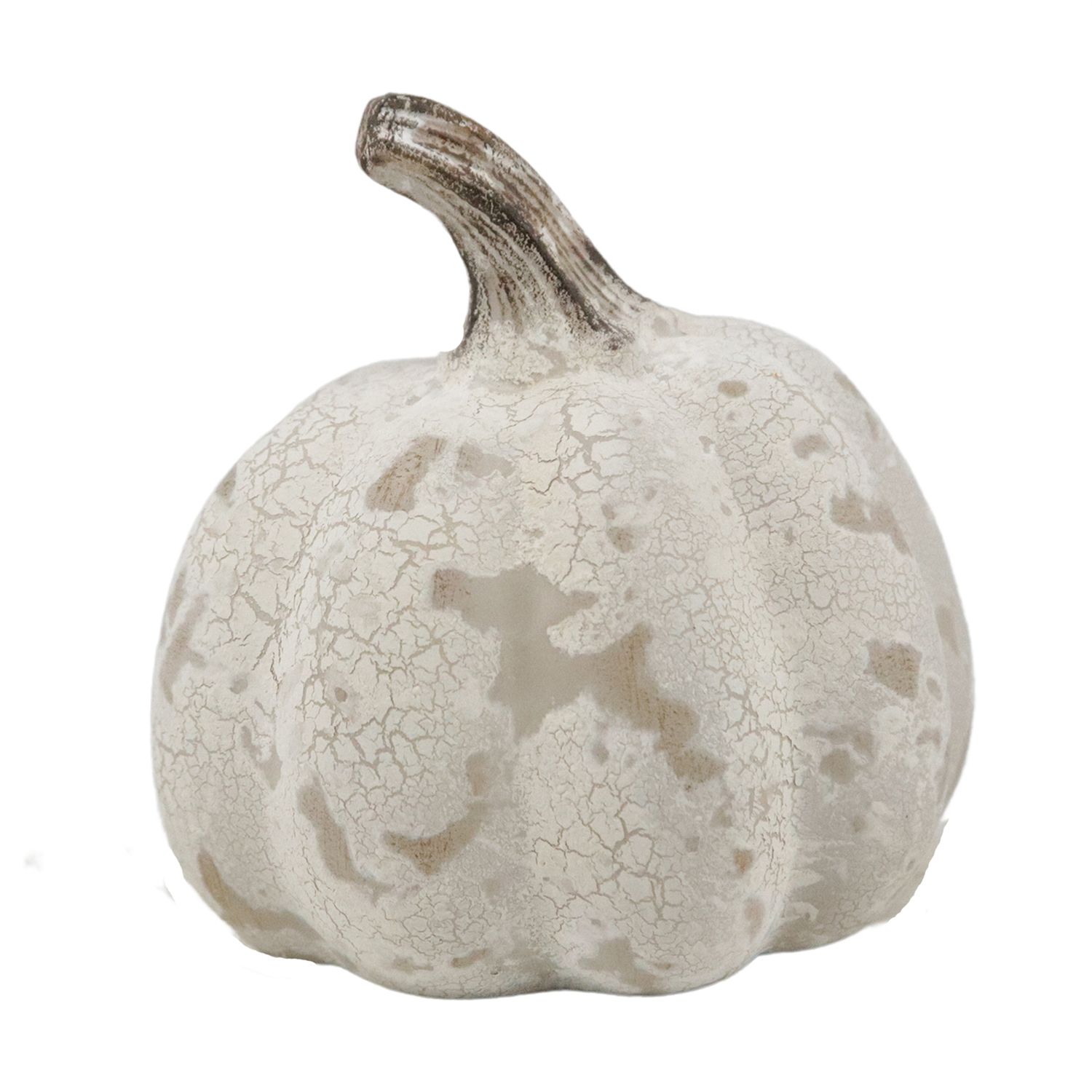 Distressed Resin Pumpkin