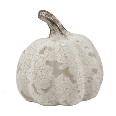 Distressed Resin Pumpkin