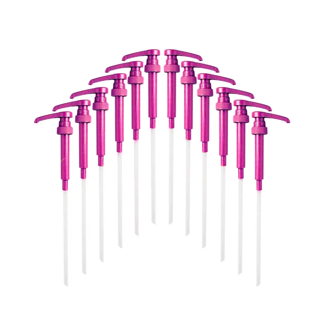 Pink Syrup Pump