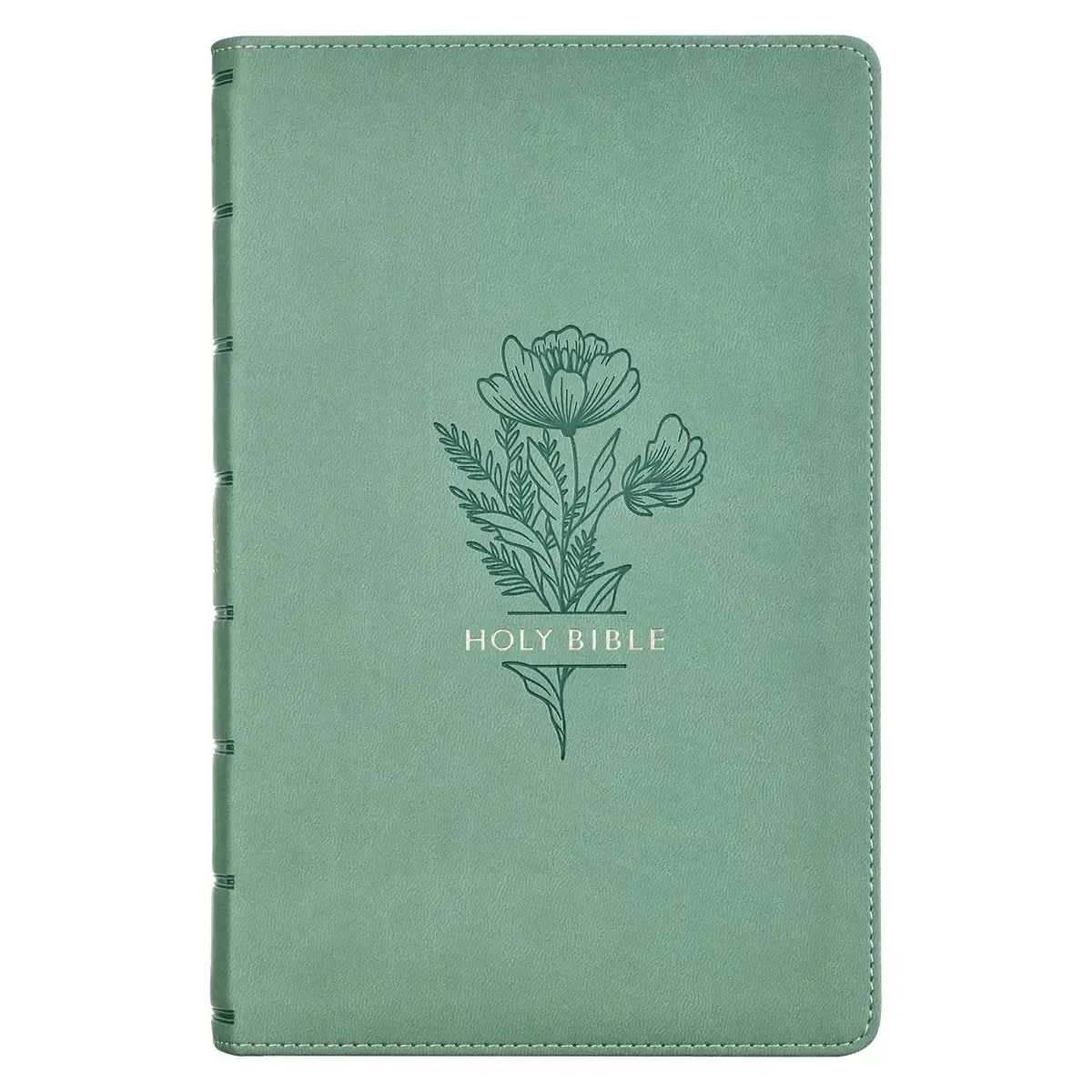 KJV Teal Flower