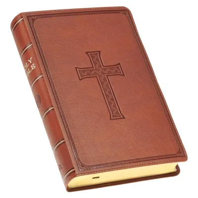 KJV Embossed Cross
