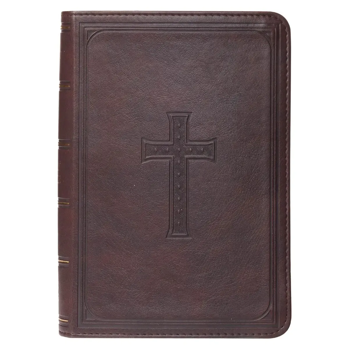 KJV Compact Embossed Cross