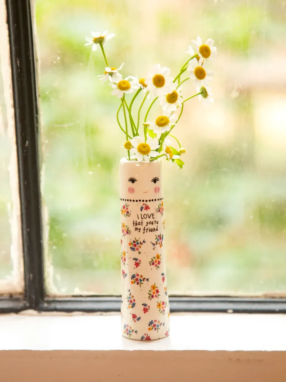 Folk Friend Bud Vases