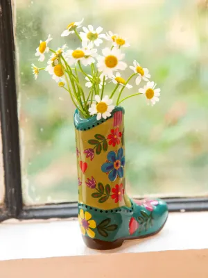 Boot Bud Vase