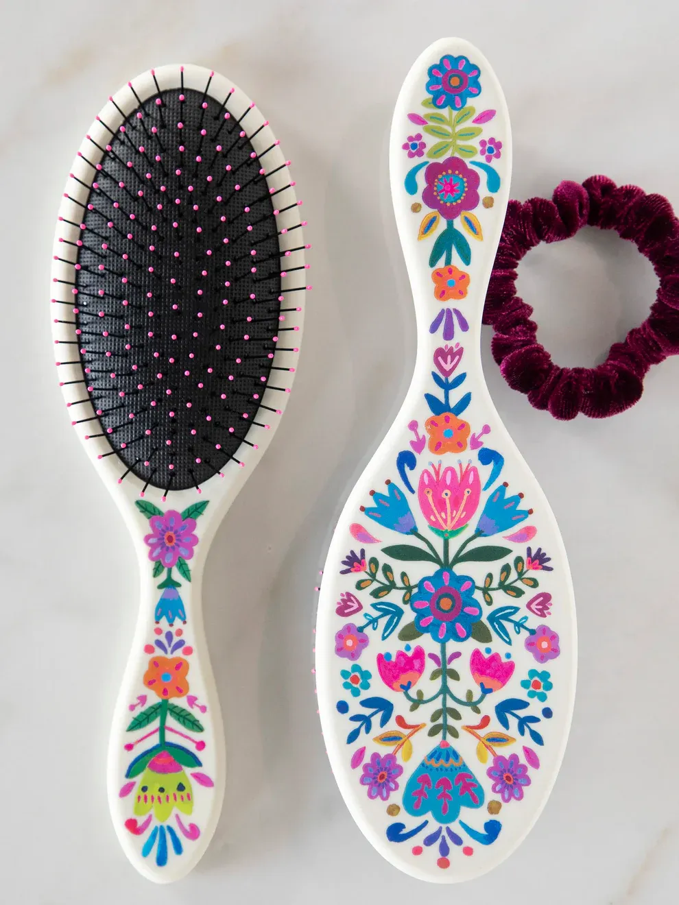 Wet/Dry Detangling Hairbrushes