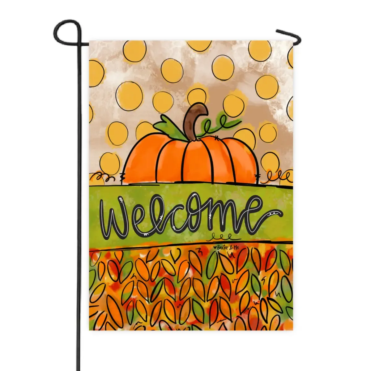 Baxter &amp; Me Fall Garden Flags