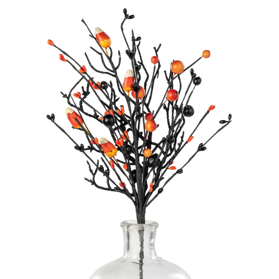 16&quot; Berries, Pips and Candy Corn Pick