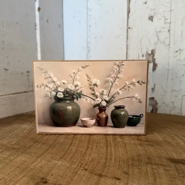 Rustic Pottery Block