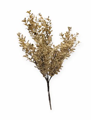 18&quot; Light Brown Boxwood Bush