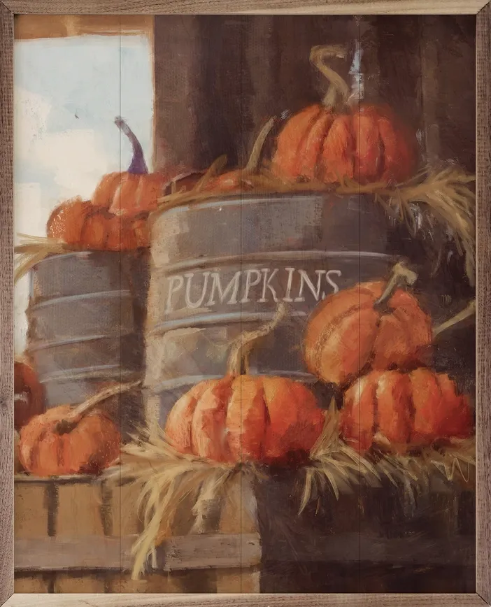 Vintage Pumpkins 3 Cans