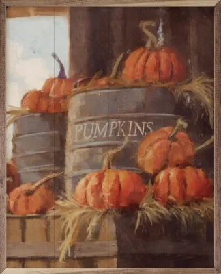 Vintage Pumpkins 3 Cans