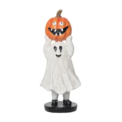 Ghost with Jack O Lantern