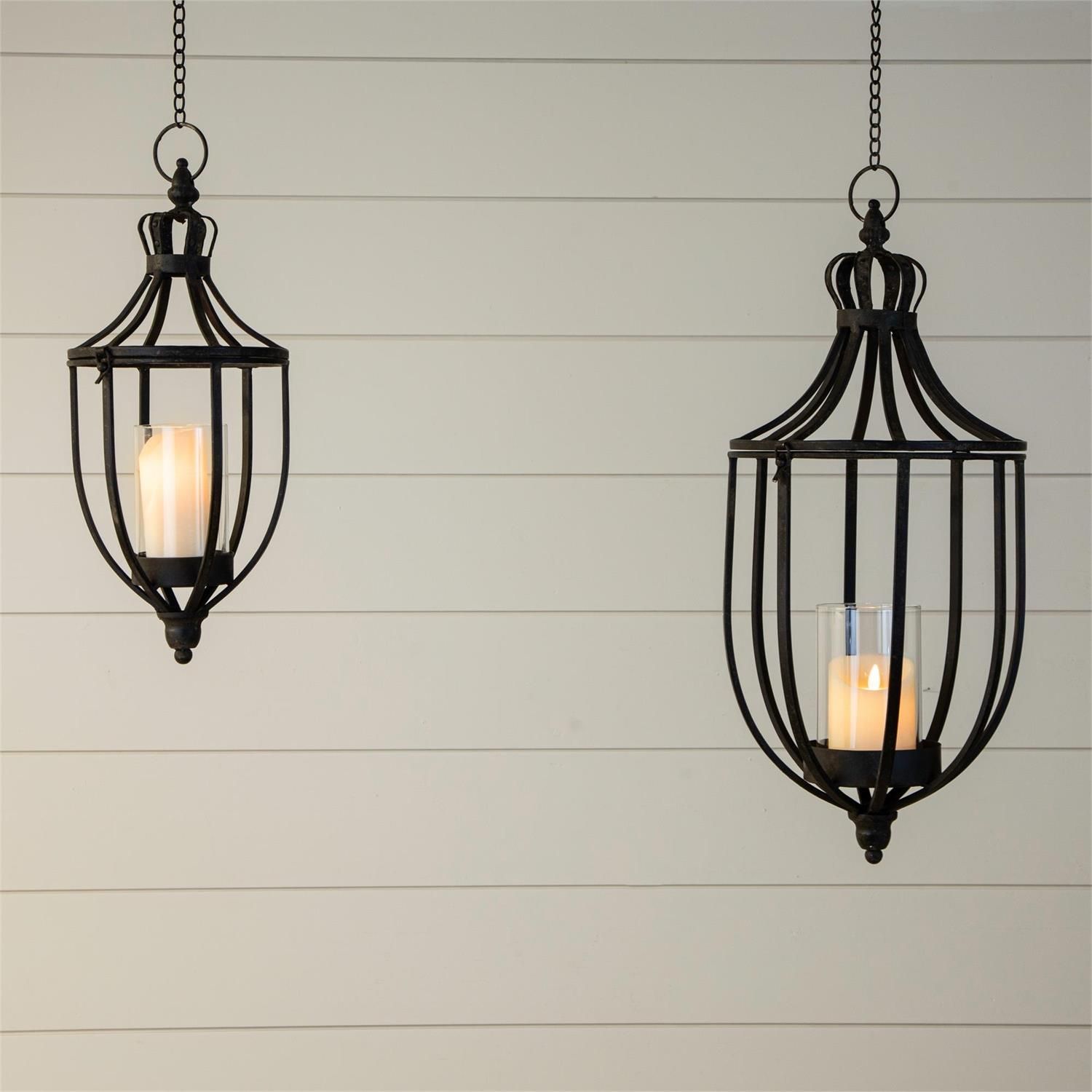 Metal Hanging Lanterns