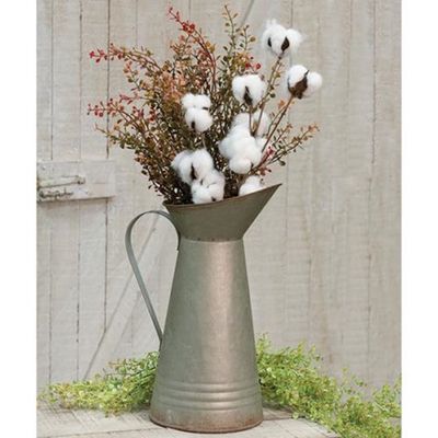 Vintage Galvanized Pitcher