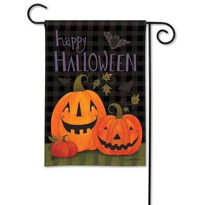 Halloween Pumpkins Garden Flag