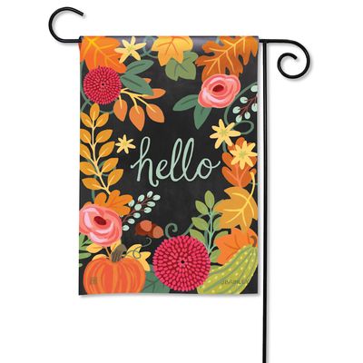 Boho Fall Garden Flag