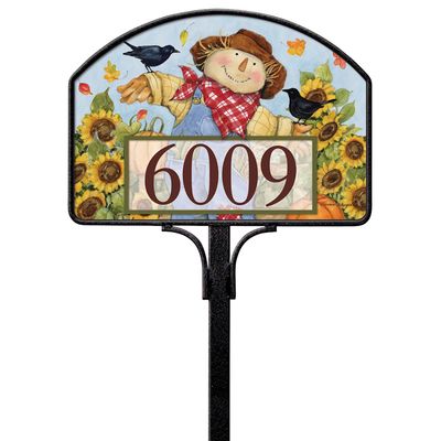 Garden Scarecrow Yard DeSign