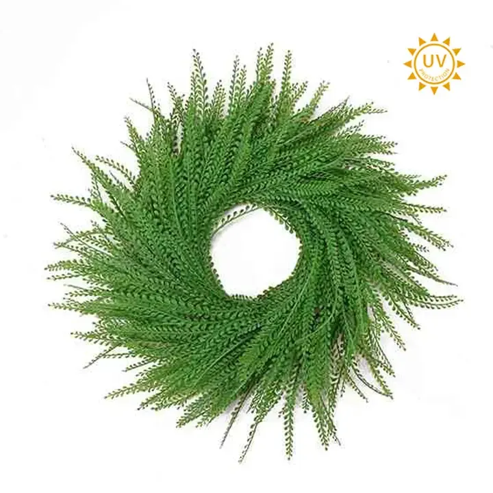 18&quot; Bead Grass Wreath