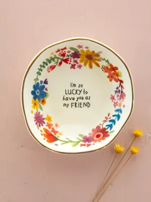 Trinket Bowl-Lucky Friend