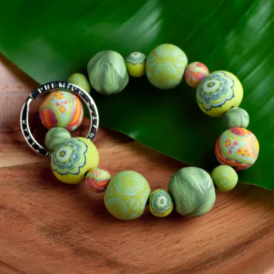 Jilzarah Big Bead Wrist Keychains