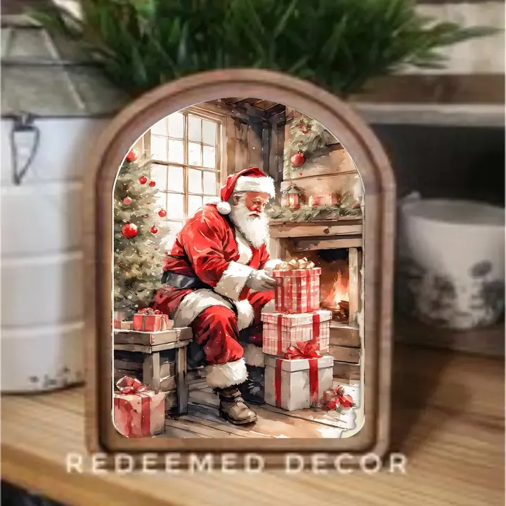 Santa with Gifts