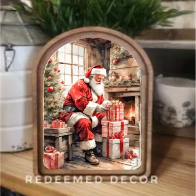 Santa with Gifts