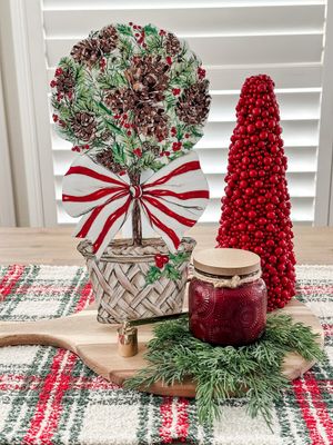 Pinecone Topiary