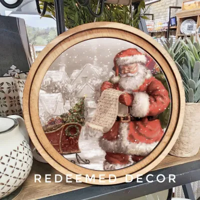 Santa List Round