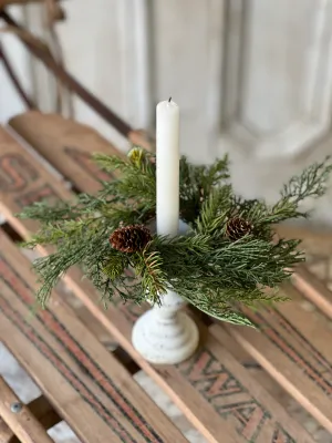 2&quot; Telluride Spruce Candle Ring