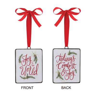 Joy To The World Ornament