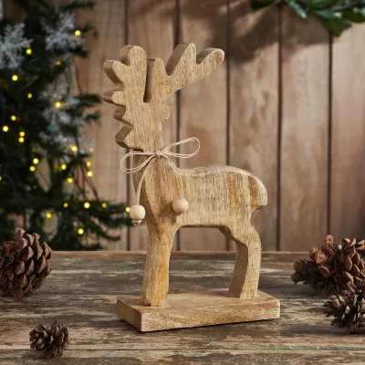 Wood Reindeer