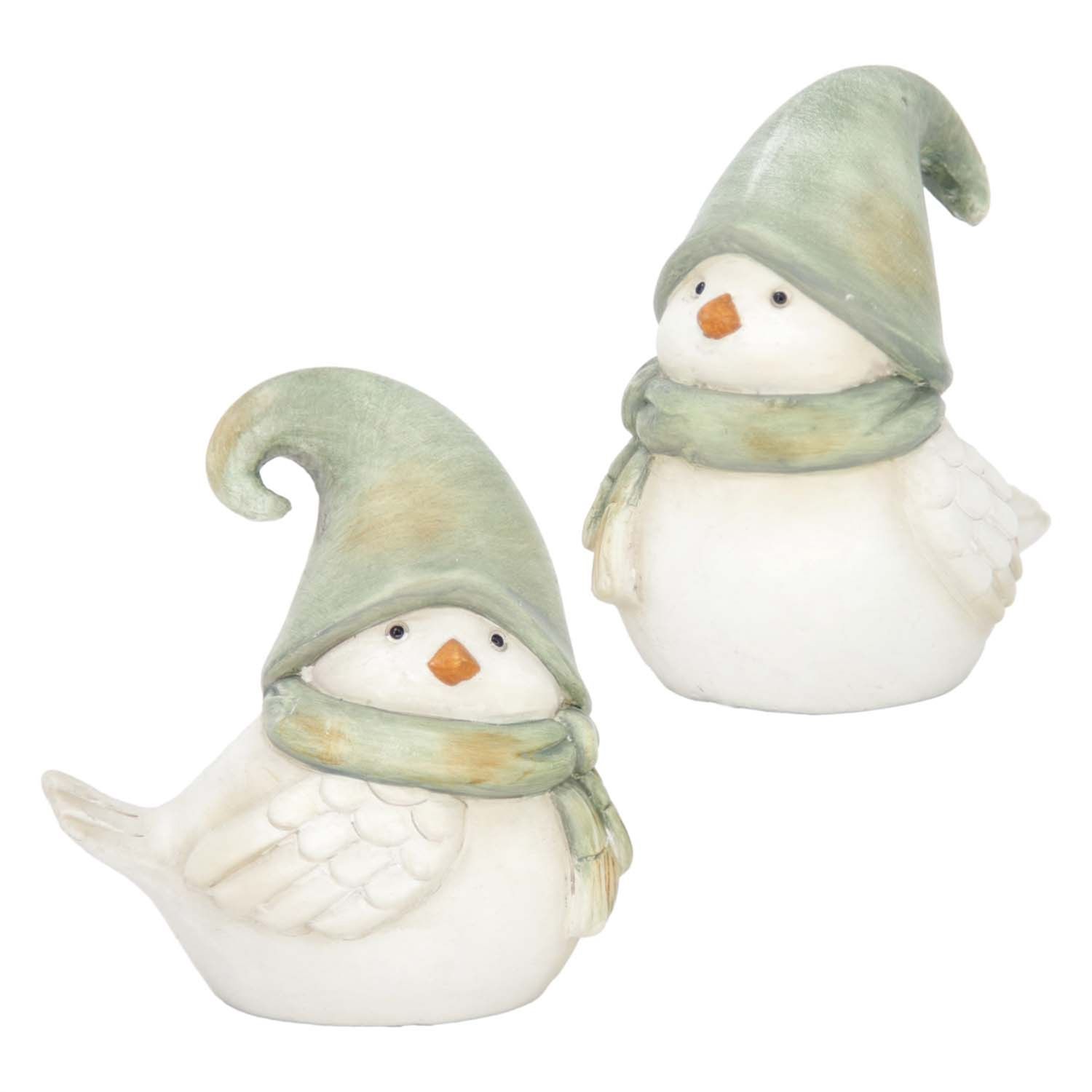 Green Scarf Birds