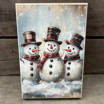Holiday Block Signs