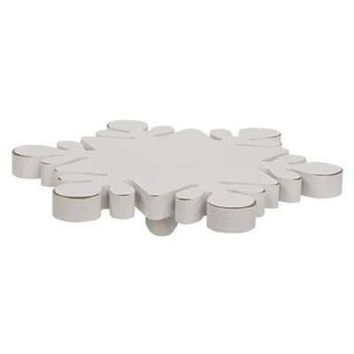 Wood Snowflake Riser