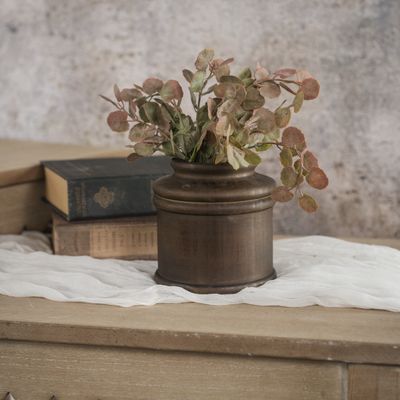 Dark Wood Bud Vases