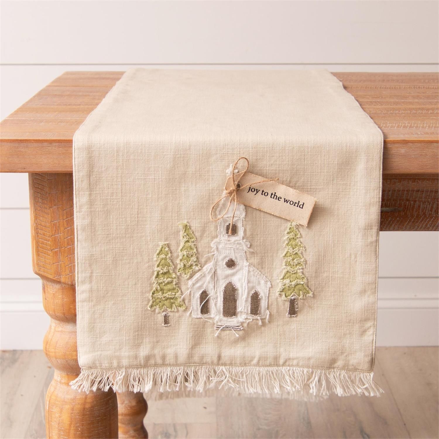 Rustic Church Table Runner