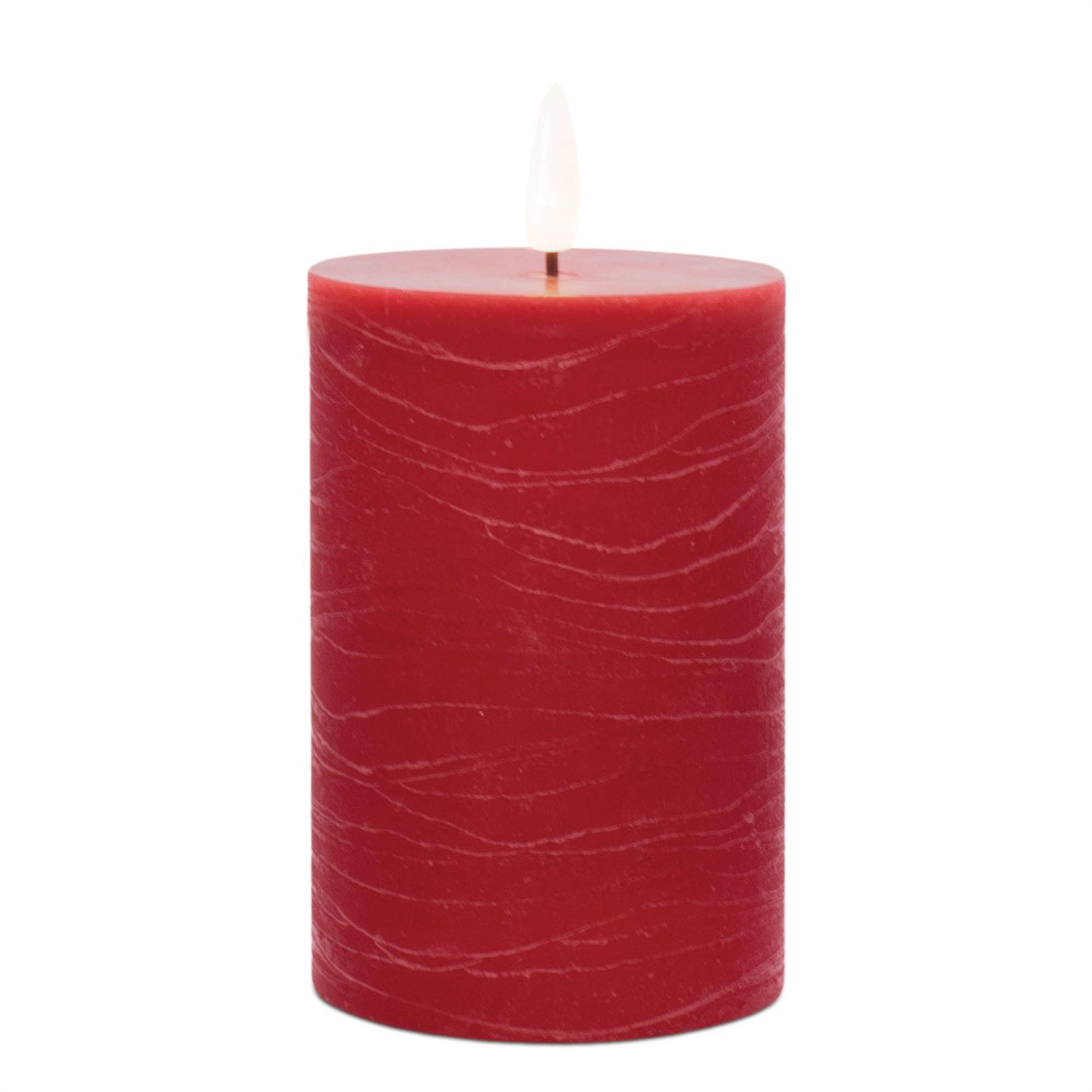 Red Pillar Candles