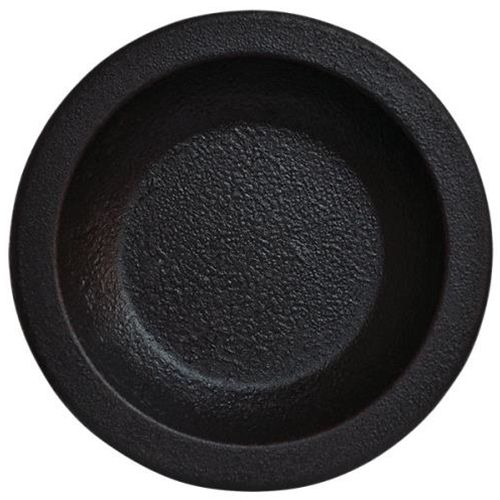 Black Wood Candle Dish