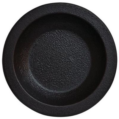 Black Wood Candle Dish