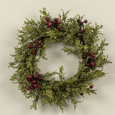 4&quot; Mini Leaf Candle Ring