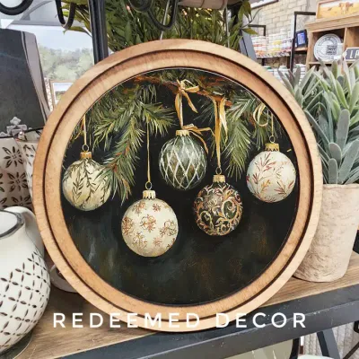 Ornaments Art Round