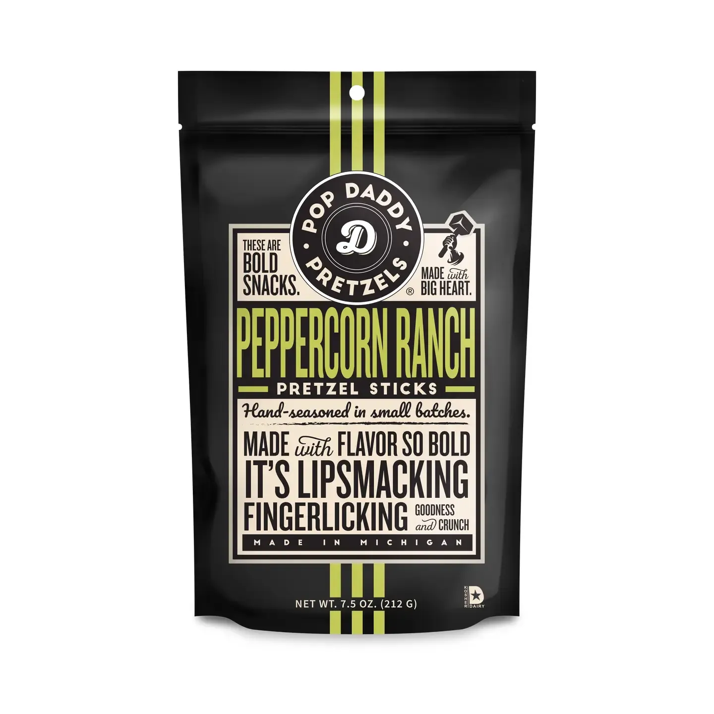 Peppercorn Ranch Seasoned Pretzels